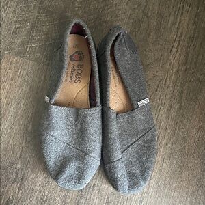 Bobs Skechers Gray Slip-Ons